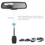 Wireless Rückfahrkamera Set, Kabellose,Wasserdicht, Nachtsicht, FHD Monitor – Bild 3