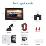 Rückfahrkamera Set, Einparkhilfe kabelgebunden, 4.3'' TFT LCD – Bild 8