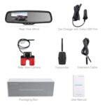 Wireless Rückfahrkamera Set, Kabellose,Wasserdicht, Nachtsicht, FHD Monitor – Bild 7