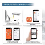 Full-HD-Video-Überwachungssystem mit akkubetriebenen Kameras sowie 9"-Monitor mit Touch-Funktionalität und Monitor Videorecorder (DVR)