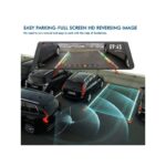 Streaming Dashcam 1080P Dual Dashcam Vorne Hinten mit GPS-Tracking, Nachtsicht, Parküberwachung, 9.35 Zoll Full-Touchscreen Rückspiegel mit Rückfahrkamera – Bild 5