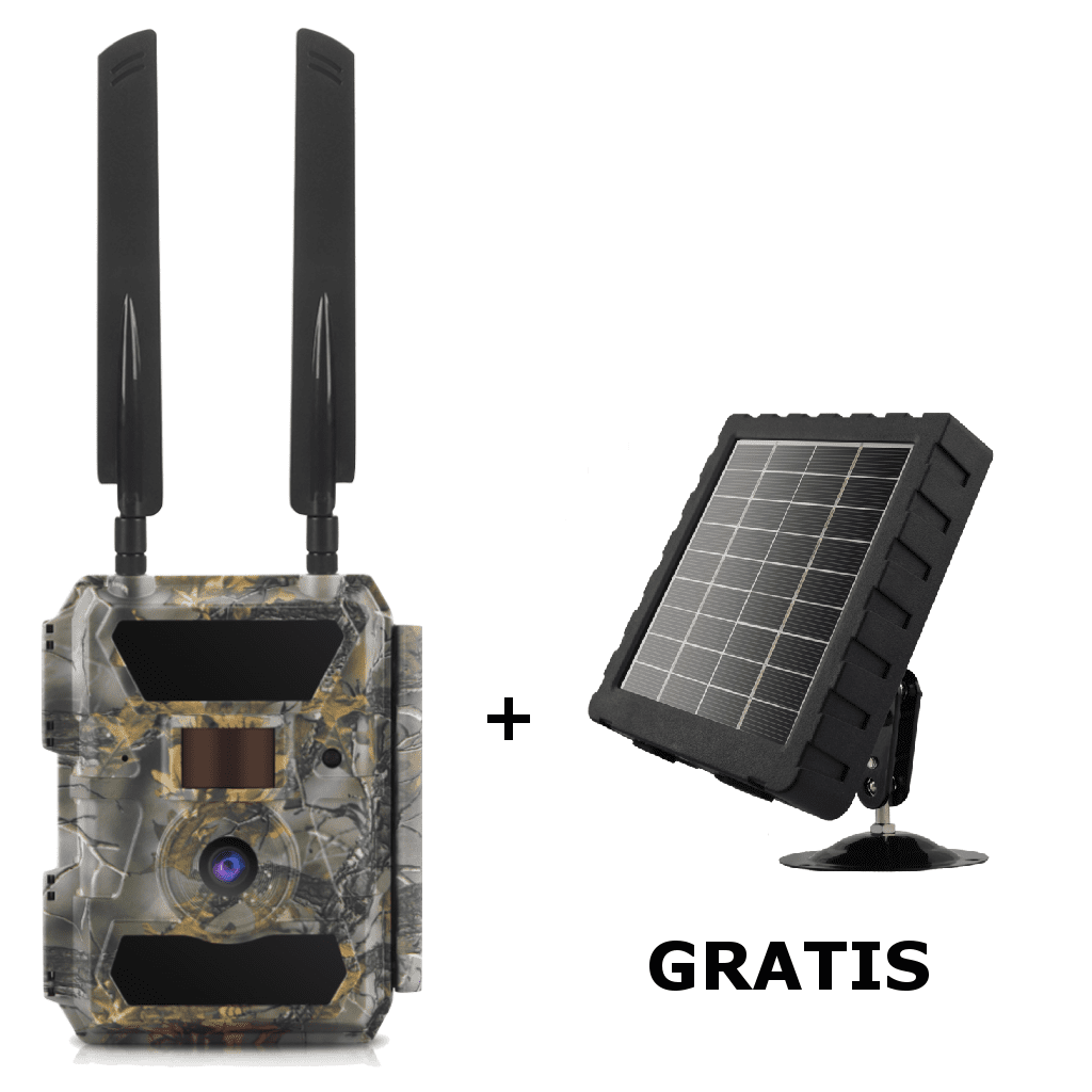 LTE 4G Wildkamera Pro 100° 24Megapixel ultraschnelle Reaktionszeit,  Freeze Technologie, Gratis 32GB Speicherkarte, APP Steuerung und Gratis Sim-Karte – Bild 2