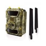 LTE 4G Wildkamera Pro 100° 24Megapixel ultraschnelle Reaktionszeit,  Freeze Technologie, Gratis 32GB Speicherkarte, APP Steuerung und Gratis Sim-Karte