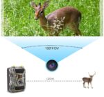 LTE 4G Wildkamera Pro 100° 24Megapixel ultraschnelle Reaktionszeit,  Freeze Technologie, Gratis 32GB Speicherkarte, APP Steuerung und Gratis Sim-Karte – Bild 6