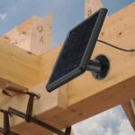Solarpanel für Wireless Outdoor batteriebetriebene IP Kameras, wetterfest, einstellbare Halterung, unterbrechungsfreie Energieversorgung(4 Meter Kabel) – Bild 3