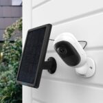 Solarpanel für Wireless Outdoor batteriebetriebene IP Kameras, wetterfest, einstellbare Halterung, unterbrechungsfreie Energieversorgung(4 Meter Kabel) – Bild 2