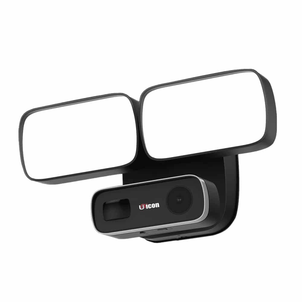 24W-Floodlight-HD-1080P-PIR-Camera-Motion-2 nei Flutlicht-Überwachungskamera für aussen – Licht bei Bewegung, App & Gegensprechen (WLAN) – Full HD, Doppel-Flutlicht – Bild 1