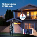 Flutlicht-Überwachungskamera für aussen – Licht bei Bewegung, App & Gegensprechen (WLAN) – Full HD, Doppel-Flutlicht – Bild 3
