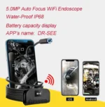 Endoskopkamera Zwei Linsen mit 5-Zoll-Monitor