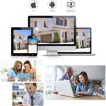Flutlicht-Überwachungskamera für aussen – Licht bei Bewegung, App & Gegensprechen (WLAN) – Full HD – Bild 6