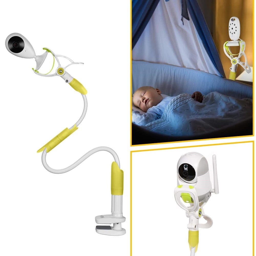 71-mXI2-VRL._SL1500_ Monitor/Kamera Halterung, Handyhalterung Universal 360° Drehbar mit flexiblem Schwanenhals – Bild 1
