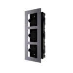 Hikvision DS-KD-ACF3 3-Modul Unterputzdose und Abdeckung