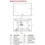 Hikvision DS-KH6320-WTE1 PoE  7-Zoll IP Innenstation – Bild 4