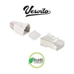20er Pack RJ45 Crimpstecker CAT 6 STP geschirmt – Bild 7