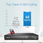4K Überwachungskamera Bullet 8er Set, + 16 Kanal PoE NVR + 4TB Festplatte – Bild 11