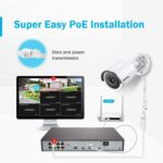 4K Überwachungskamera Bullet 12er Set, + 16 Kanal PoE NVR + 4TB Festplatte – Bild 5