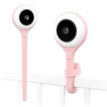 Lollipop Kamera, HD-WLAN-Baby Überwachungskamera, Nachtsicht, Geräusch- und Schreierkennung, 2-Wege-Kommuinikation, Wandmontage