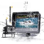 Kabellose Rückfahrkamera mit wasserdichtem 7-Zoll-Monitor für Wohnmobil, Gabelstapler, Krane, Erntemaschinen, LKWs