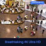 4K Premium Überwachungskamera Turret 4er Set, + 8 Kanal PoE NVR + 2TB Festplatte – Bild 3
