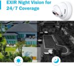 4K Überwachungskamera Turret 8er Set, + 16 Kanal PoE NVR + 4TB Festplatte – Bild 5
