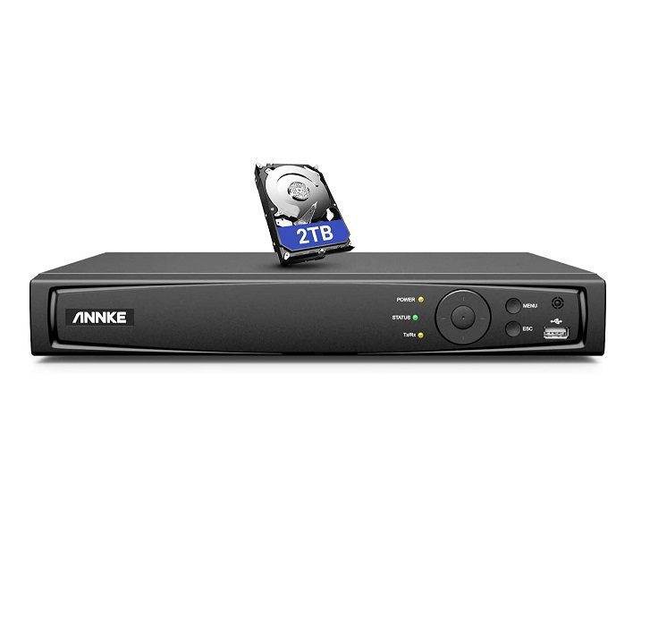 51qiYKhT4pL._AC_SL1500_-1-2.jpg ANNKE N48PAW 4K PoE 8 Kanal NVR – Bild 1