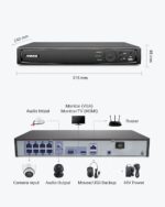 ANNKE N48PAW 4K PoE 8 Kanal NVR – Bild 8