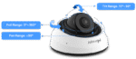 Milesight MS-C8183-PD 4K AI IR Mini Dome PoE Kamera – Bild 2