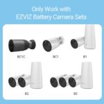 EZVIZ Solarpanel nur für batteriebetriebene Überwachungskameras, wasserdicht, verstellbare Halterung, – Bild 5
