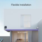 EZVIZ Solarpanel nur für batteriebetriebene Überwachungskameras, wasserdicht, verstellbare Halterung, – Bild 4
