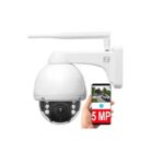Stallkamera WiFi PTZ 5MP für Innen/Aussen 5X Zoom, Nachtsicht Bewegungsalarm, Smartphone Live Überwachung – Bild 5
