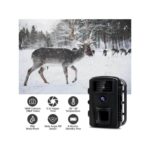 Wildkamera Fotofalle 16 Megapixel,  Wasserdicht, 940nm IR LEDs Nachtsicht, Bewegungsmelder 0,2s Schnelle Trigger, mit 32G Speicherkarte – Bild 6