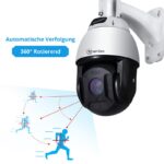 4G PTZ Baustellenkamera, LTE , Zeitraffer, 25X Optischer Zoom, Zwei-Wege Audio, Wasserdicht, Infrarot-Nachtsicht bis zu 300m – Bild 5