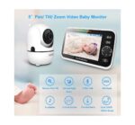 HB88 Babyphone mit Kamera 5 Zoll Farbdisplay – Bild 2