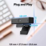 Hikvision 2K USB 2.0 Live Webcam mit Dual-Mikrofon – Bild 4