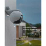EZVIZ C8PF Wifi Überwachungskamera , Schwenk-/Neig-/Zoom- 8 × AI-Personenerkennungs, IP65 wasserdicht, unterstützt MicroSD-Karte bis zu 512 GB C8PF – Bild 5