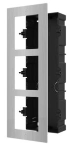 Hikvision DS-KD-ACF3/S 3-Modul Unterputzdose und Abdeckung – Bild 2