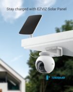 EZVIZ Akku Überwachungskamera, 2K+ WLAN IP Kamera mit 10400mAh Akku, automatische Verfolgung, KI Personenerkennung, Zwei-Wege-Audio – Bild 3