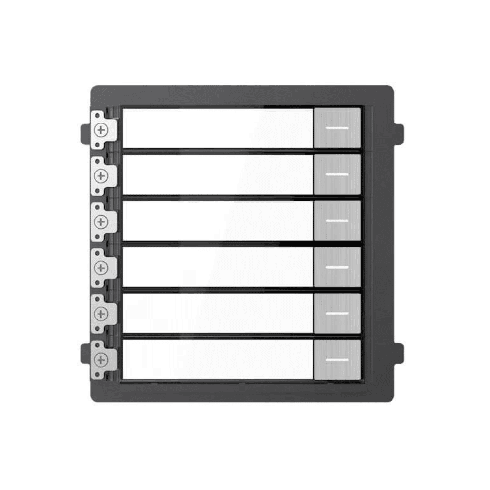 DS-KD-KK 6-fach Hikvision DS-KD-KK 6-fach Klingelmodul Name-Tag Einheit – Bild 1