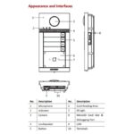 Hikvision DS-KV8413-WME1(B) Aufputz mit 4 Klingeltasten – Bild 6