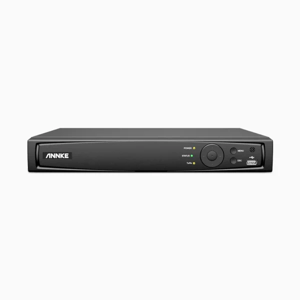 ANNKE N46PAW 4K PoE 16 Kanal NVR, PoE Network Video Rekorder mit 4TB Festplatte, H.265+