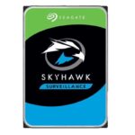 Seagate SkyHawk, interne Festplatte, Videoaufnahme bis zu 64 Kameras, 3.5 Zoll, 64 MB Cache, SATA 6 Gb/s, silber, FFP,