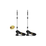 WLAN Antenne Dualband 2,4 GHz 5 GHz 5,8 GHz 9 dBi Magnetfuss MIMO RP-SMA-Stecker Antenne