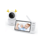 Babyphone mit Kamera und Audio, 720P 5'' Farb-LCD