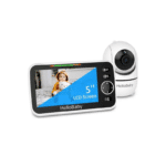 HB88 Babyphone mit Kamera 5 Zoll Farbdisplay