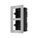 Hikvision DS-KD-ACF2/S aus Edelstahl 2-Modul Unterputzdose und Abdeckung