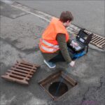 SPIC2 Video Industrie – Endoskop Kamera, selbstnivellierend, 512 Hz Sender,  Ø23mm/ 40M – Bild 8