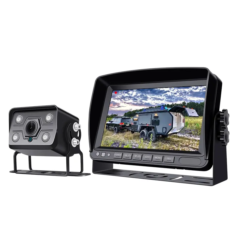 H-CX77607-Z1-1-1 Kabelgebundener Rückfahrkamera Set für Wohnmobile, Gabelstapler, Kräne, Erntemaschinen, LKWs – Bild 1