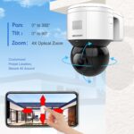 Hikvision DS-2DE3A404IW-DE/W(S6) 4MP 4x Zoom IR Powered by DarkFighter PTZ Kamera mit WLAN – Bild 4