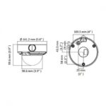 Hikvision HWI-D640H-Z(V) 4 MP Varifokale Dome-Netzwerkkamera – Bild 5