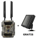 LTE 4G Wildkamera Pro 60° 24Megapixel ultraschnelle Reaktionszeit, Wasserdicht, Freeze Technologie, Gratis 32GB Speicherkarte, APP Steuerung und Gratis Sim-Karte – Bild 2